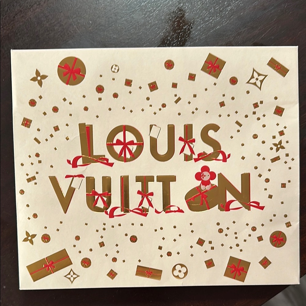 Louis Vuitton Gift Box - Gold and Red